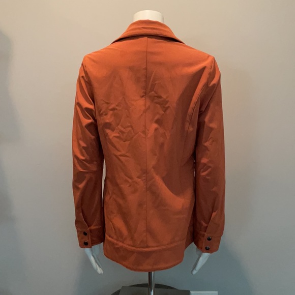 Fjall Full Front Zip Orange Jacket Size L - Picture 6 of 9